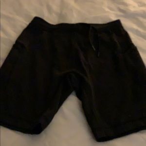 Bike style workout shorts